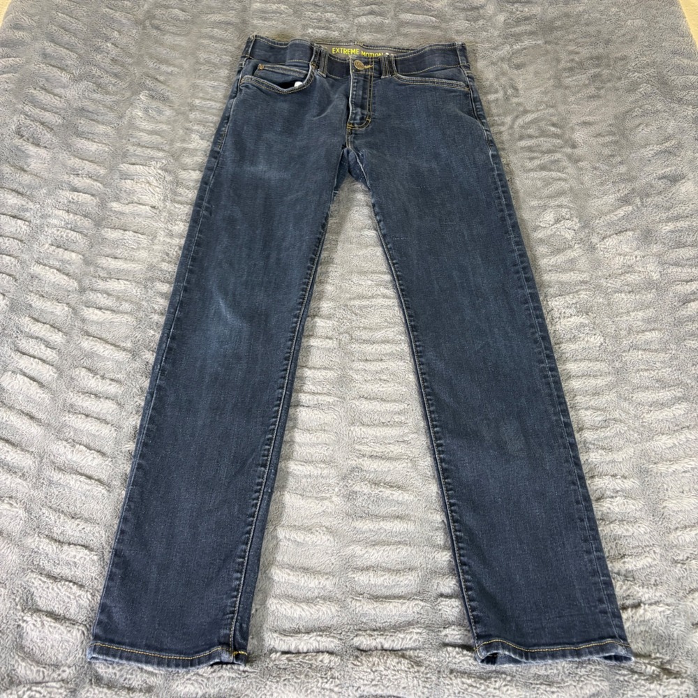 Lee Extreme Motion MVP Slim Fit Tapered Leg Jeans Dark Wash 32x32 AR830